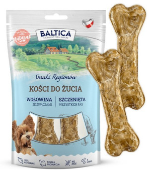 BALTICA PRZYSMAKI REGIONÓW Kości dla szczeniąt wołowa 2 szt.