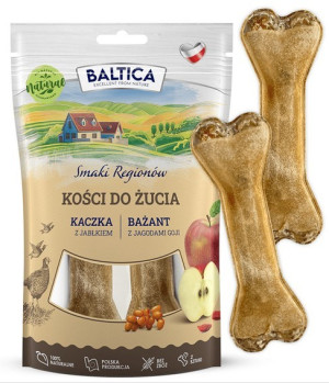 BALTICA PRZYSMAKI REGIONÓW Kości do żucia kaczka i bażant 2 szt.