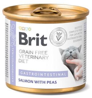 BRIT Grain Free Veterinary Diets Cat Can Gastrointestinal 200g (puszka)