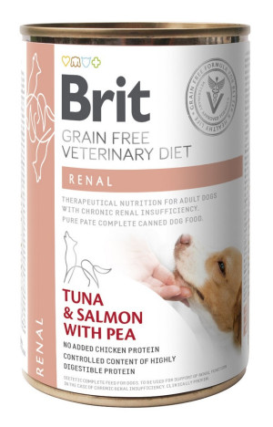 BRIT Grain Free Veterinary Diets Dog Can Renal 400g