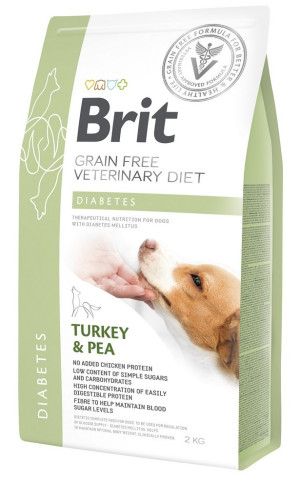 BRIT Grain Free Veterinary Diets Dog Diabetes 2kg