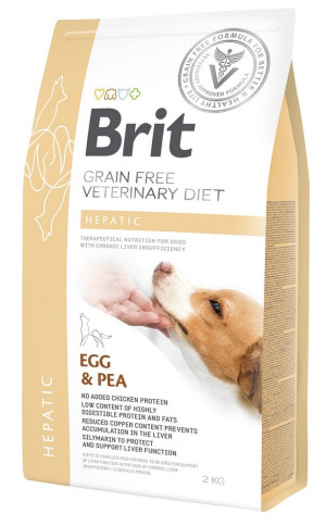 BRIT Grain Free Veterinary Diets Dog Hepatic 2kg