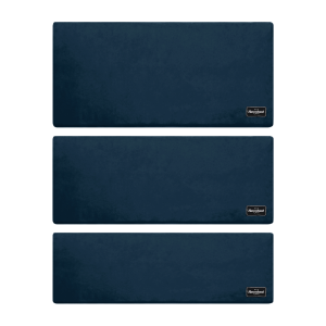Mata na parapet Welurowa granat rozmiar L: 30 cm x 60 cm x 2 cm