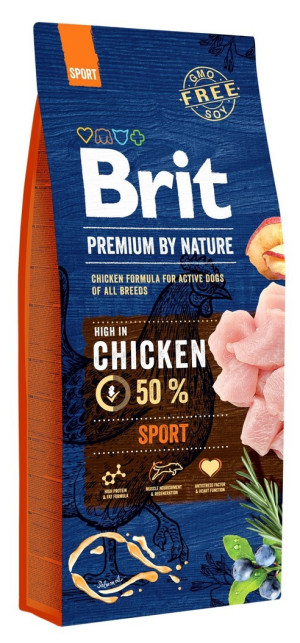 BRIT Premium by Nature Sport 15 kg