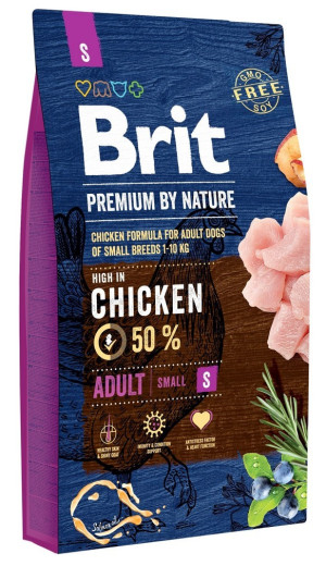 BRIT Premium by Nature Adult S (Small) 8kg