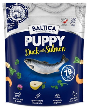 BALTICA EXCELLENT Puppy Duck with Salmon dla dużych ras 1 kg