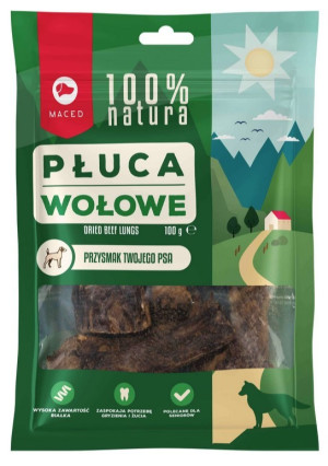 MACED 100% Natura Płuca Wołowe 100g