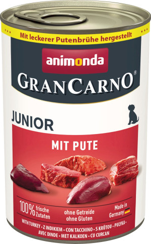 ANIMONDA PIES GranCarno Junior Indyk 400g