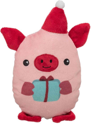TRIXIE Xmas Świnka zabawka dla psa - 19 cm