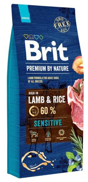BRIT Premium by Nature Sensitive Lamb 15 kg