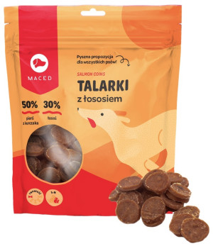 MACED Talarki z łososiem 500g