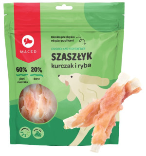 MACED Szaszłyk kurczak z rybą 500g