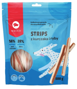 MACED Strips z kurczaka i ryby 500g