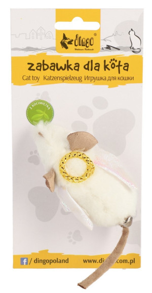 DINGO Zabawka dla kota - Mysz Angelo 1 szt.