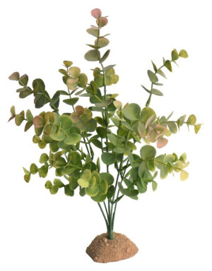 TERRA NATURA Dekoracja terrarystyczna krzew 20cm - czerwony