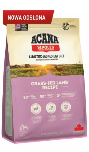 ACANA SINGLES Grass-Fed Lamb 2kg