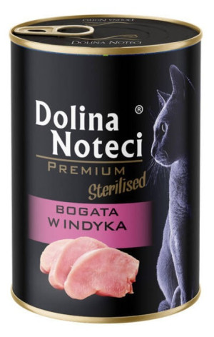DOLINA NOTECI Premium dla kota sterylizowanego - Bogata w indyka 400g