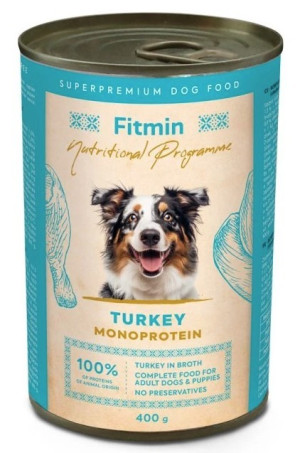FITMIN Nutritional Programme Dog Turkey 400g