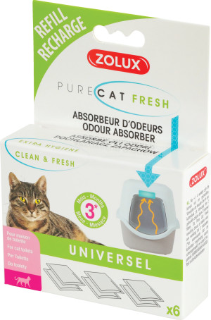 Zolux Pochłaniacz zapachów do toalet dla kotów PURECAT FRESH