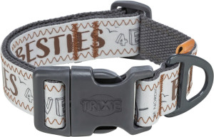 TRIXIE BE NORDIC Obroża, bardzo szeroka - szary S/M