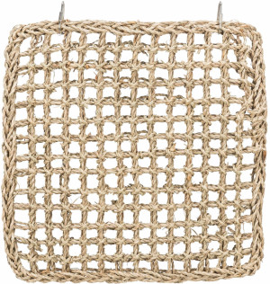 TRIXIE Mata do wspinaczki dla ptaków/gryzoni trawa morska 30 x 30 cm