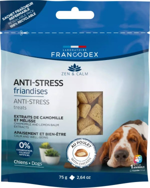 FRANCODEX Przysmak dla psa antystresowy z kurczakiem 75g