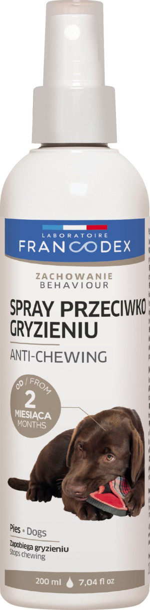 FRANCODEX Spray przeciwko obgryzaniu przez szczeniaki i psy 200ml