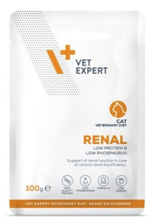 VETEXPERT 4T Vet. Diet Cat Renal 100g (SASZETKA)