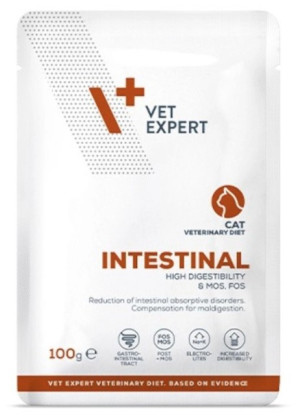 VETEXPERT 4T Vet. Diet Cat Intestinal (saszetka) 100g
