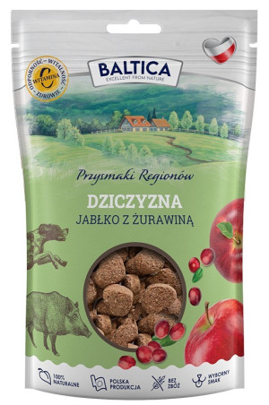 BALTICA PRZYSMAKI REGIONÓW Dziczyzna z jabłkiem i żurawiną 100g