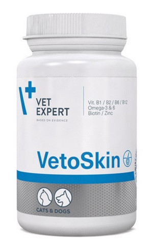 VETEXPERT VetoSkin 90kaps.