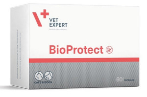 VETEXPERT BioProtect - Zaburzenia przewodu pokarmowego 60 kaps.