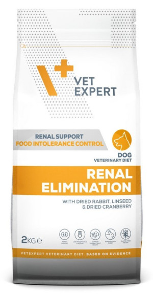 VETEXPERT 4T Vet. Diet Dog Renal Elimination 8kg