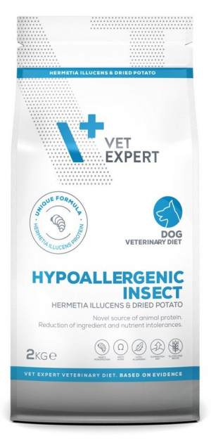 VETEXPERT 4T Vet. Diet Dog Hypoallergenic Insect 2kg