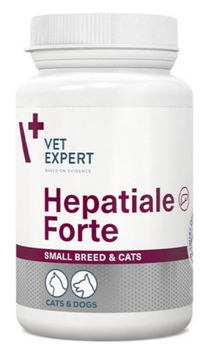 VETEXPERT Hepatiale Forte Small breed and cats 40 kaps.