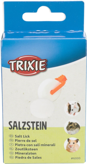 TRIXIE Sól dla gryzoni z uchwytem 2szt. po 54g