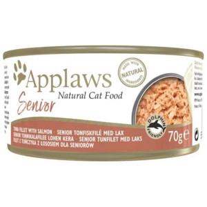 APPLAWS Cat Senior Tuńczyk z łososiem w galaretce 70g