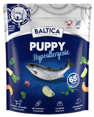 BALTICA EXCELLENT Puppy Salmon Hypoallergenic M/L 12 kg