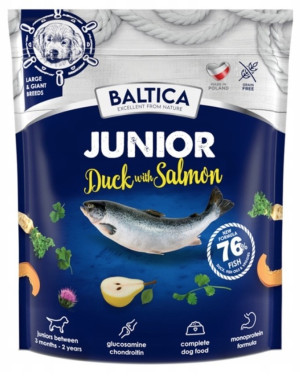 BALTICA EXCELLENT Junior Duck with Salmon L/XL 12 kg