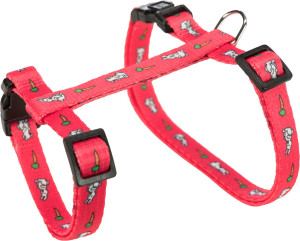 TRIXIE Szelki ze smyczą dla królika z motywem 25-44cm/10mm