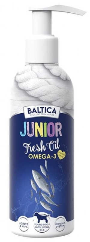 BALTICA EXCELLENT Suplements Junior Omega-3 Oil 400 ml