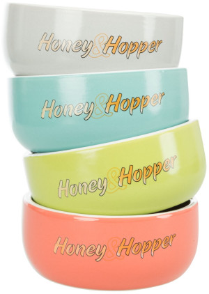 TRIXIE Miska ceramiczna Honey & Hopper 250ml