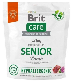 BRIT CARE Dog Hypoallergenic Senior Lamb 1 kg