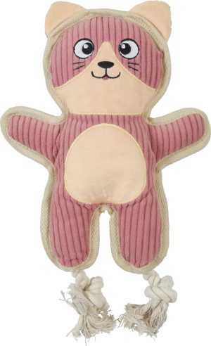 ZOLUX Zabawka dla psa wytrzymała Kot BUDDY 29 cm - różowy