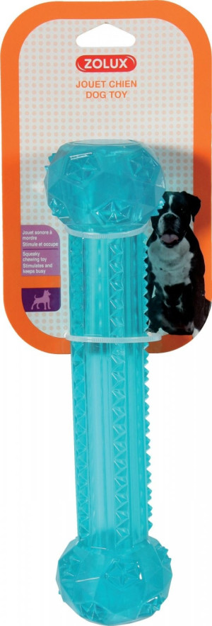 ZOLUX Zabawka TPR Stick "Pop" - turkusowa 15 cm