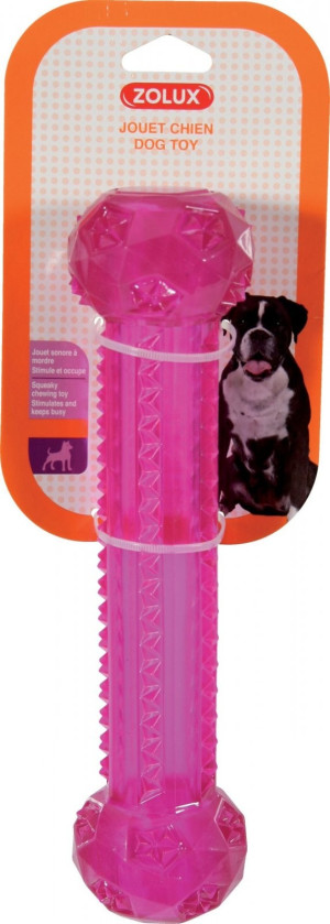 ZOLUX Zabawka TPR Stick "Pop" - różowa 25cm