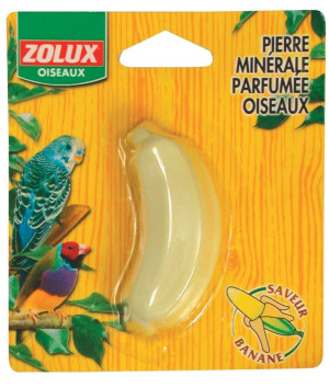 ZOLUX Kamień mineralny do dziobania Banan