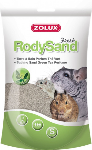 ZOLUX Piasek do kąpieli Rody Sand - zielona herbata 2l