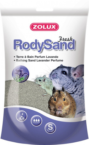 ZOLUX Piasek do kąpieli Rody Sand - lawendowy 2l