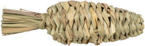 TRIXIE Marchew zabawka dla gryzoni z trawy 20 cm/6 cm